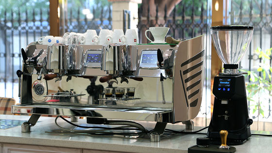 4200W Stainless Steel Espresso Coffee Maker , 9 Bar Pressure Espresso Machine